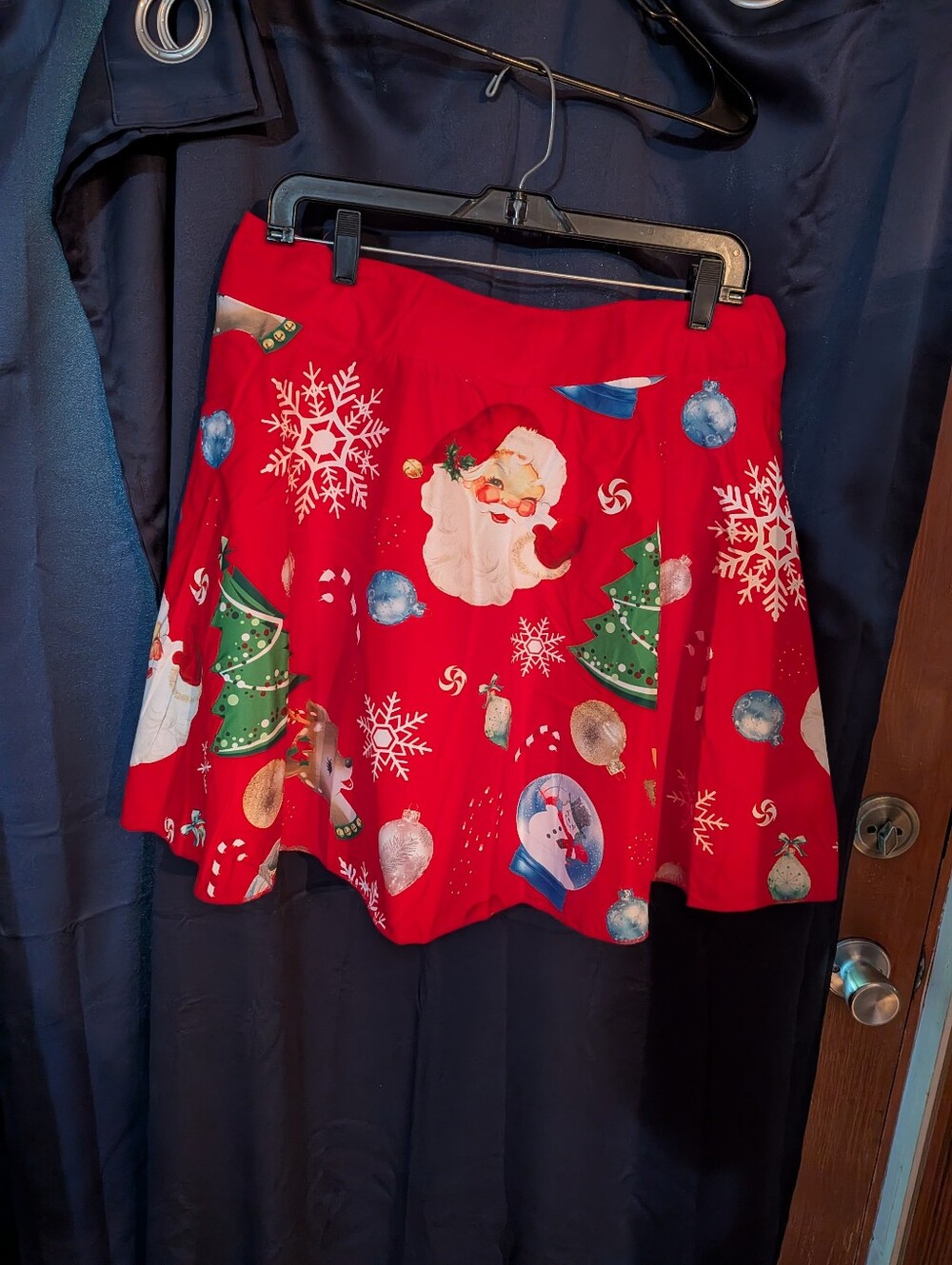 New Women's Plus Size Christmas Skirt